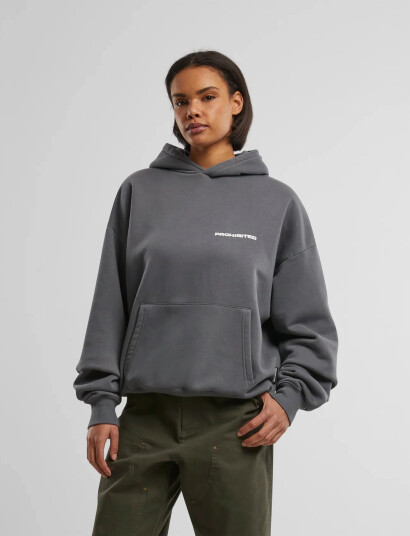 Prohibited 10119 Hoodie - Grey - XL Prohibited 10119 Hoodie - Grey - XL