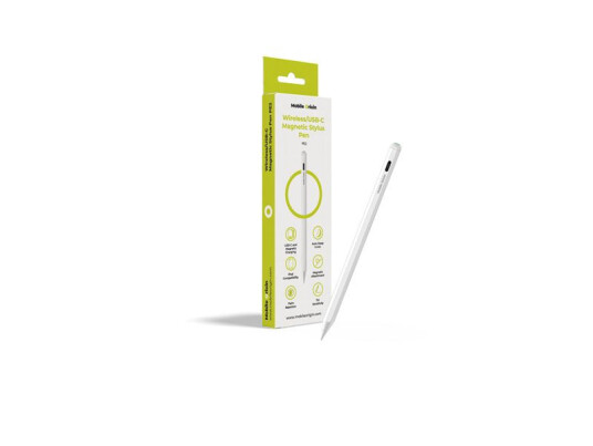Mobile Origin PE2 Trådløs Magnetisk Stylus Penn   USB C Hvit