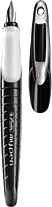 Herlitz Fyllepenn My.Pen, Spissbredde: M, Svart Og Hvit For Høyrehendte, Ergonomisk Gummigrepssone, Hette Med (10999746) Herlitz Fyllepenn My.Pen, Spissbredde: M, Svart Og Hvit For Høyrehendte, Ergonomisk Gummigrepssone, Hette Med (10999746)