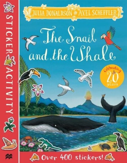 The Snail and the Whale Sticker Book av Julia Donaldson