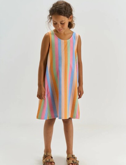 The New Tntrace S_L Dress   Multi/patterned   158/164