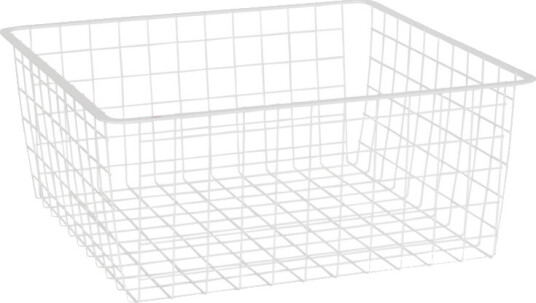 ELFA TRÅDKURV FOR UTTREKKSRAMME 45X40X18 HVIT
