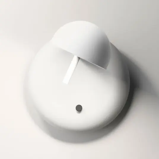Vibia Pin 1675 LED vegglampe 11 cm hvit