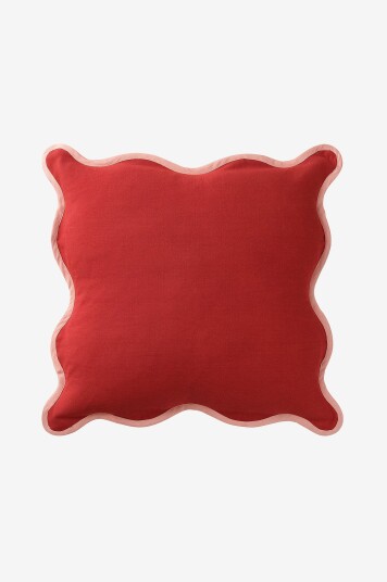 Ellos Home Putetrekk Beverly Cushioncover Rød