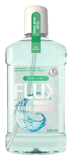 Flux fluorskyll 0,2% aloe vera 500 ml Flux fluorskyll 0,2% aloe vera 500 ml