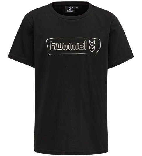 Hummel Kids' Hmltomb T-Shirt S/S 104/110, Black