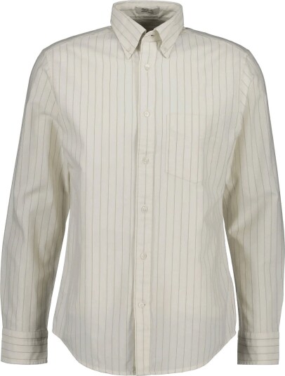 Gant Reg Archive Oxford Stripe Shirt Cream XL Gant Reg Archive Oxford Stripe Shirt Cream XL