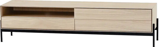 Torkelson Ale TV benk 184 cm hvitoljet eik
