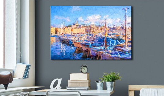Tavle Blue Port 120X80 Artgeist sp. z o. o.