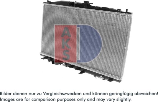 AKS DASIS 100038N Radiator motorkjøling