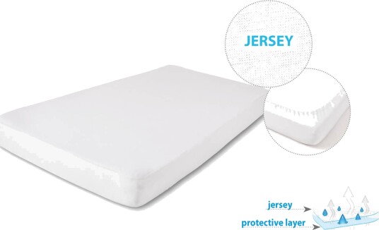 Babymatex Jersey Waterproof Dra på laken 40x90 White