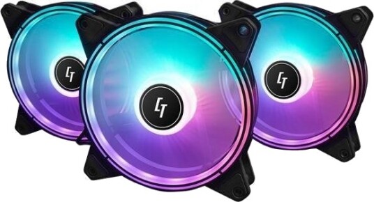 Chieftec Nova 120mm RGB Viftesett til PC