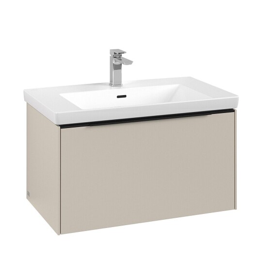 Villeroy & Boch  Subway 3.0 Servantskap m/1 skuff 772x429x478 mm Lys Grå Matt
