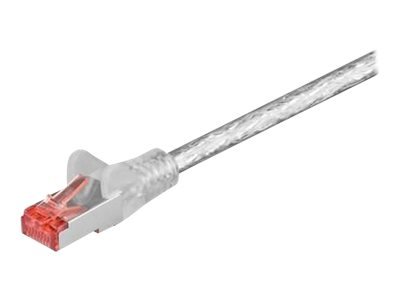 Microconnect Nettverkskabel Rj-45 Hann Til Rj-45 Hann 25 Cm 6 Mm S/Ftp Cat 6 Halogenfri Rund Flertrådet Gjennomsiktig