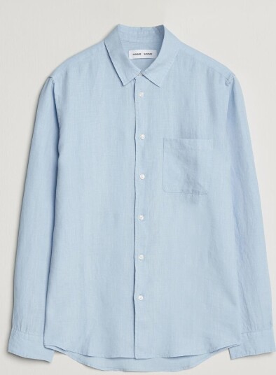 Samsøe Samsøe Liam Linen Shirt Windsurfer Samsøe Samsøe Liam Linen Shirt Windsurfer