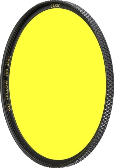 B+W Filter B+W Basic 022 Yellow Mrc Filter 1102645 72Mm