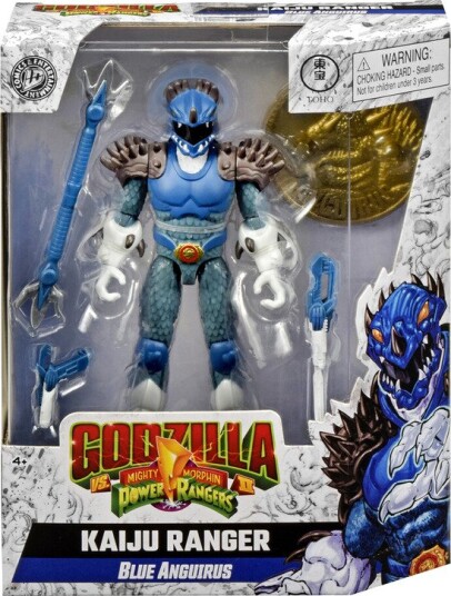 Godzilla x MMPR Blue Anguirus Ranger 5 inch figure Godzilla x MMPR Blue Anguirus Ranger 5 inch figure