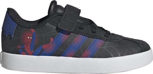 adidas Performance Sko - Vl Court Spider-Man - Cblack/Royblu/Vio - adidas Performance - 33 - Sko Hvit Svart