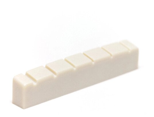 Graph Tech Tusq Pq-6000-L0 G- Style Jumbo Nut, Flat, Slotted, Lh