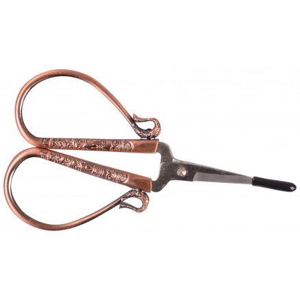 Infinity Hearts Broderisaks Antikk kobber 10cm 1 stk