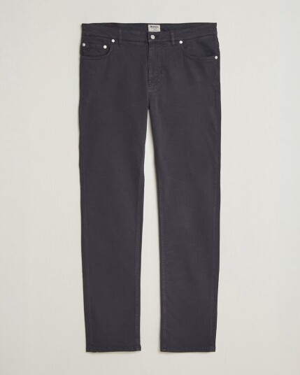 Morris James Brushed 5 Pocket Pant Blue