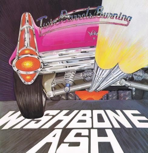 Wishbone Ash Two Barrels Burning LP/Vinyl Wishbone Ash Two Barrels Burning LP/Vinyl