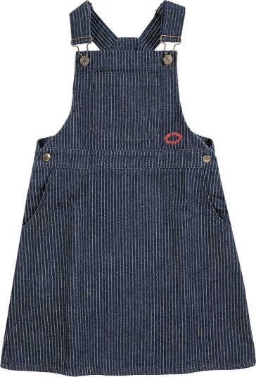 Bobo Choses Spencer Denim Tre på rad Navy Blue Bobo Choses 2 3 år 92 98 Kjole Blå