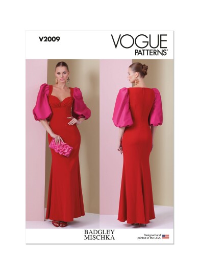 Vogue 2009 - Kjole Y5 (18-20-22-24-26)