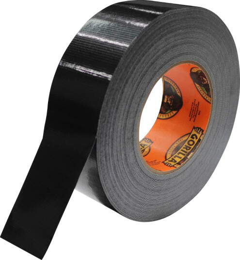 Gorilla Tape Lerretstape Sort 48 mm 32 meter Gorilla Tape Lerretstape Sort 48 mm 32 meter