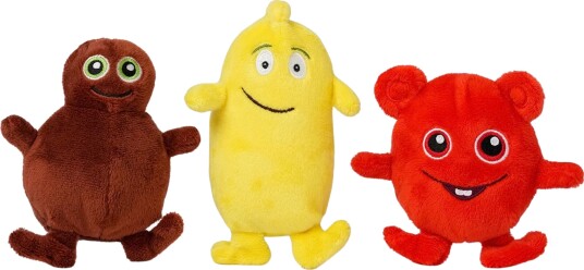 Teddykompaniet Babblarna Kosedyr Bobbo Bibbi &  Babba  15 cm