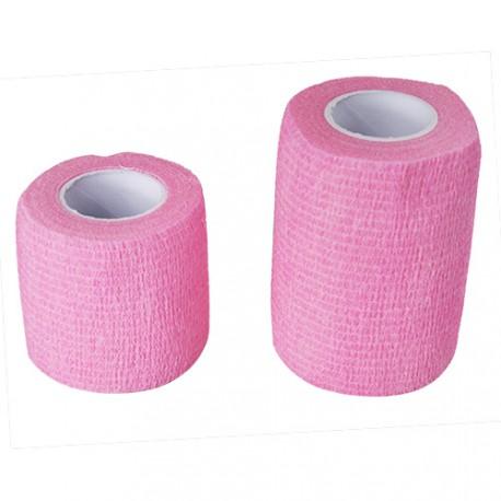 Bandasje 7.5Cm X 4.5M Pink Elastisk Hund