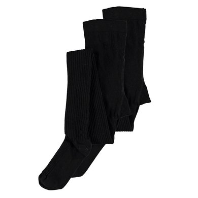 Name It Tights 2 pakk Nknpantyhose Rib Black Name It Tights 2 pakk Nknpantyhose Rib Black