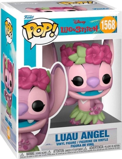 Northix Lilo & Stitch Luau engelfigur samleobjekt Disney-leketøy