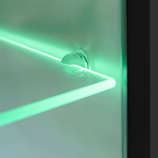vidaXL TV-veggenhet sett 5 stk med LED-lys høyglans svart vidaXL TV-veggenhet sett 5 stk med LED-lys høyglans svart