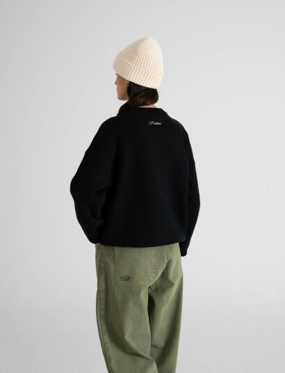 Prohibited Legacy Knit Sweater - Black - S Prohibited Legacy Knit Sweater - Black - S