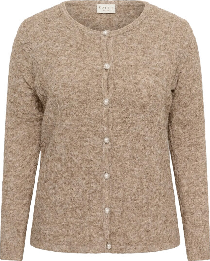 Kaffe Curve Kcmalina Cardigan Beige M Kaffe Curve Kcmalina Cardigan Beige M