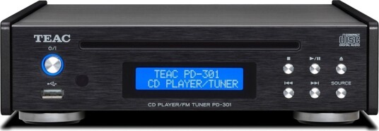 Teac Reference 301 PD-301DAB-XB Svart