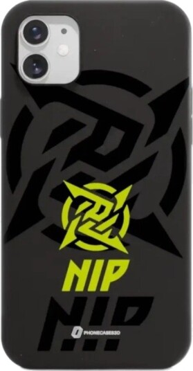 Phonecases3D iPhone 11 Ninjas in Pyjamas komposterbart deksel, svart