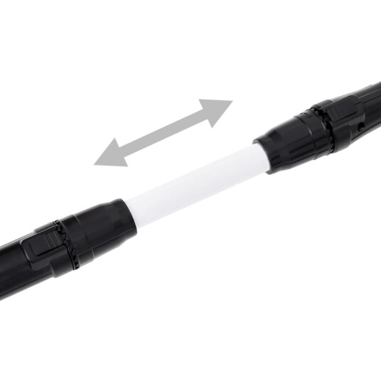 vidaXL Elektrisk hekksaks med teleskopstang 41 cm 550 W