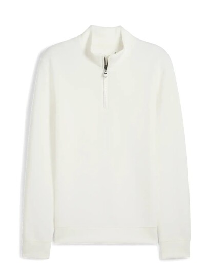 PUMA Golf Cloudspun Fleece 1/4 Zip   Cream   XXXL