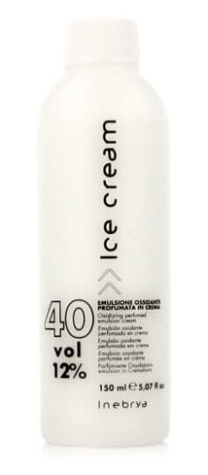 Inebrya Ice Cream Oxydizing Emulsion 40 Volume 12% 150 ml
