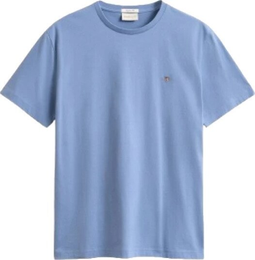 GANT Reg Shield Ss T Shirt Blue L GANT Reg Shield Ss T Shirt Blue L