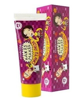 Ecodenta Kake Lag Tannkrem For Barn 75 Ml
