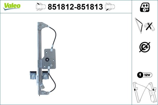Vindusheis VALEO 851812