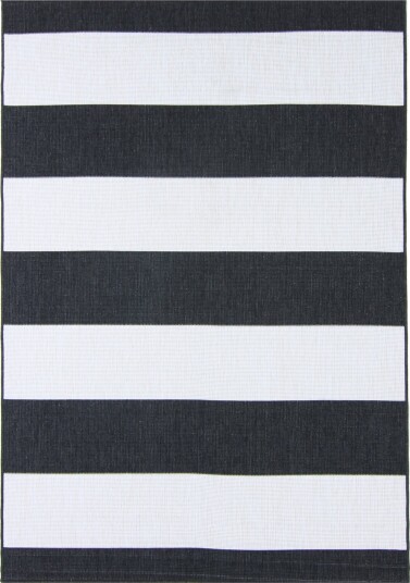Innendørs/Utendørs tepper Santana svart Størrelse: 200 x 290 cm