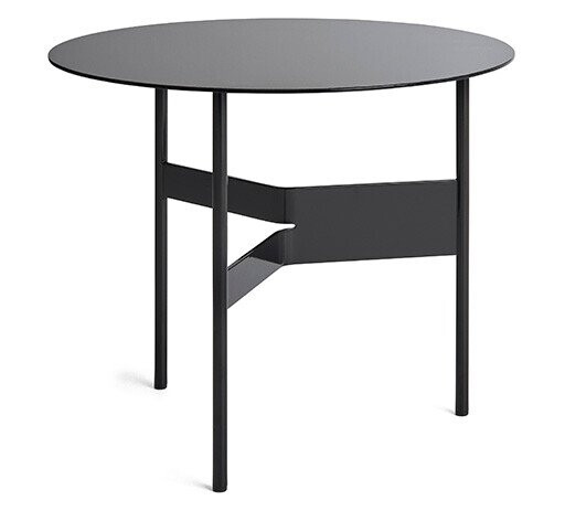 Hay Shim coffee table sidebord Ø54 cm Black