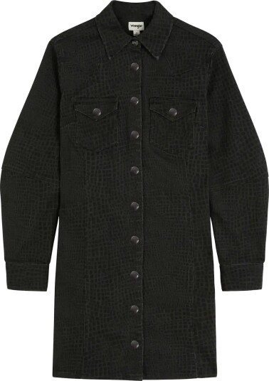 Wrangler Barrel Sleeve Dress   CROC PRINT   XS x 00
