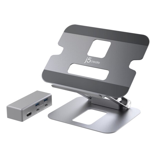 j5create JTS327-N - Multi-Angle 4K Docking Stand