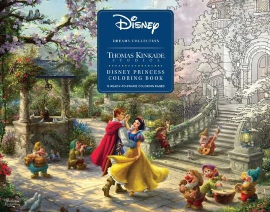 Disney Dreams Collection Thomas Kinkade Studios Disney Princess Coloring Poster Av Thomas Kinkade Disney Dreams Collection Thomas Kinkade Studios Disney Princess Coloring Poster Av Thomas Kinkade