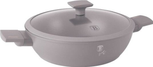 Berlinger Haus Plaski Gryte/Pasta Med Titanbelegg Og Lokk 30 Cm Berlinger Haus Bh 8099 Taupe